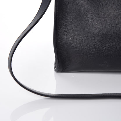 Saint Laurent Calfskin Small Classic Y Cabas Navy Blue 18 of 20