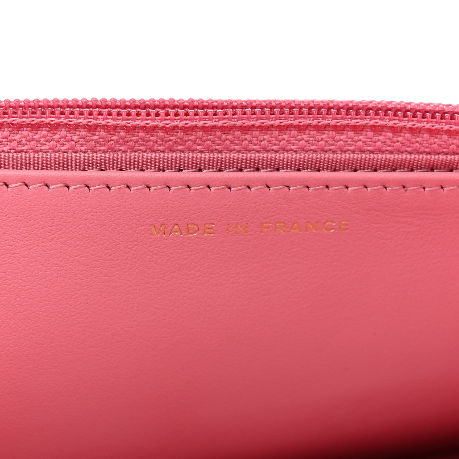 Chanel Caviar Quilted Boy Wallet On Chain WOC Pink 7 of 12