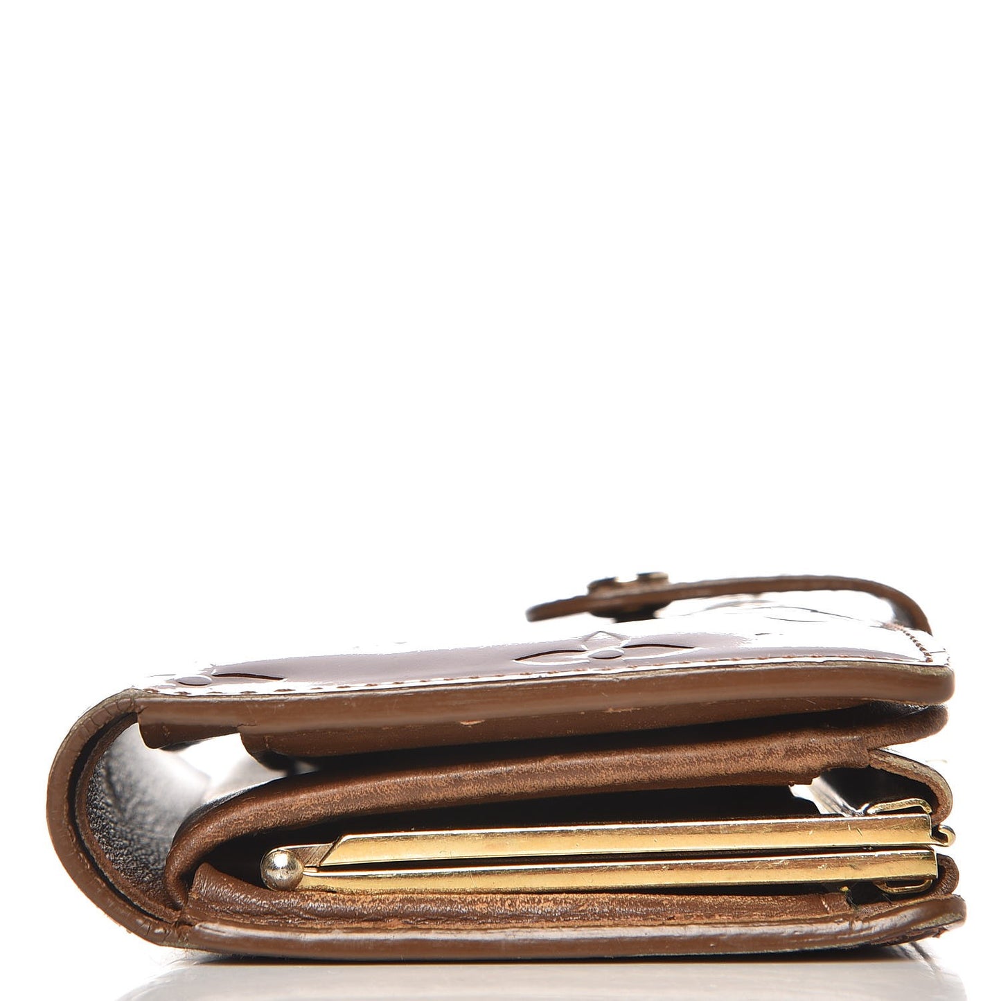 Vernis French Purse Wallet Bronze