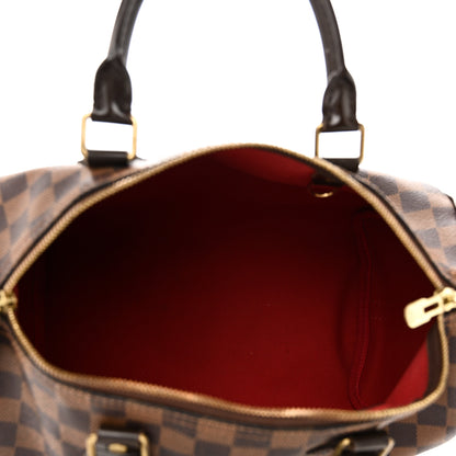 Louis Vuitton Damier Ebene Speedy Bandouliere 30 5 of 11
