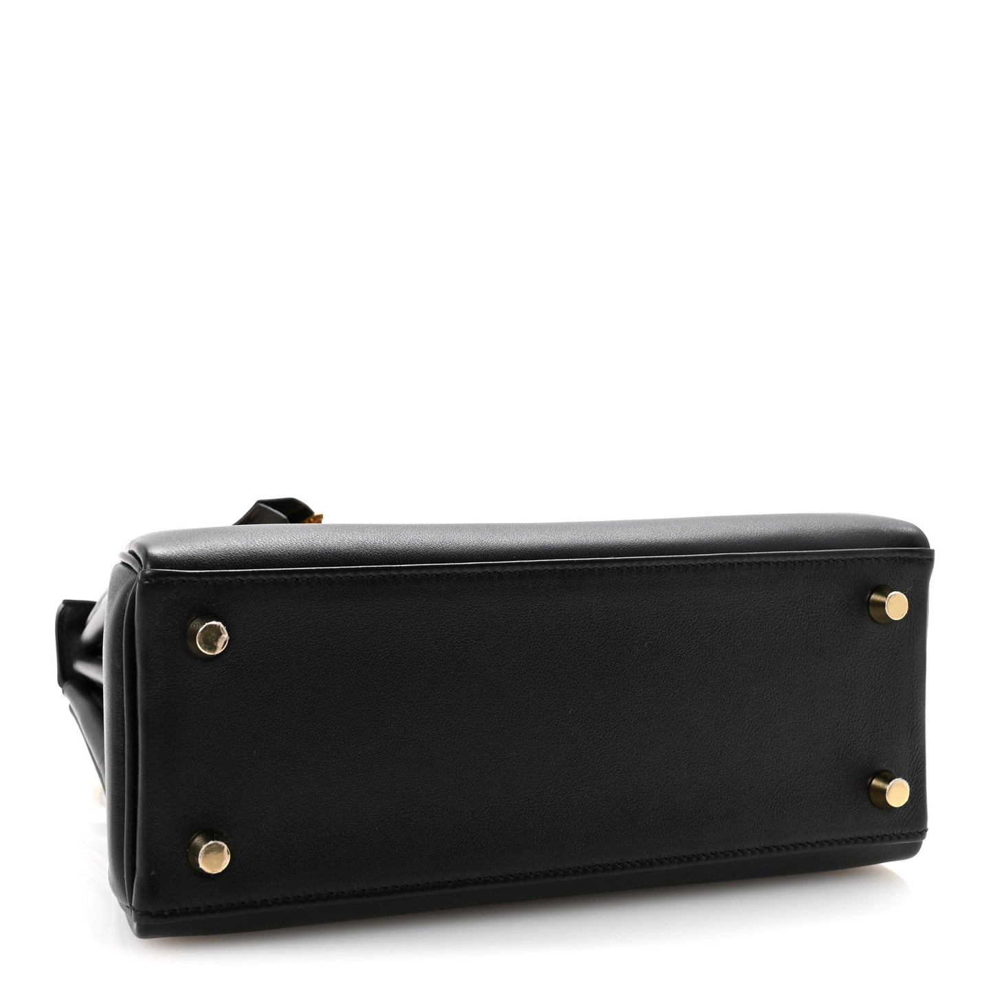 Cheri Calfskin Kelly Retourne 25 Black