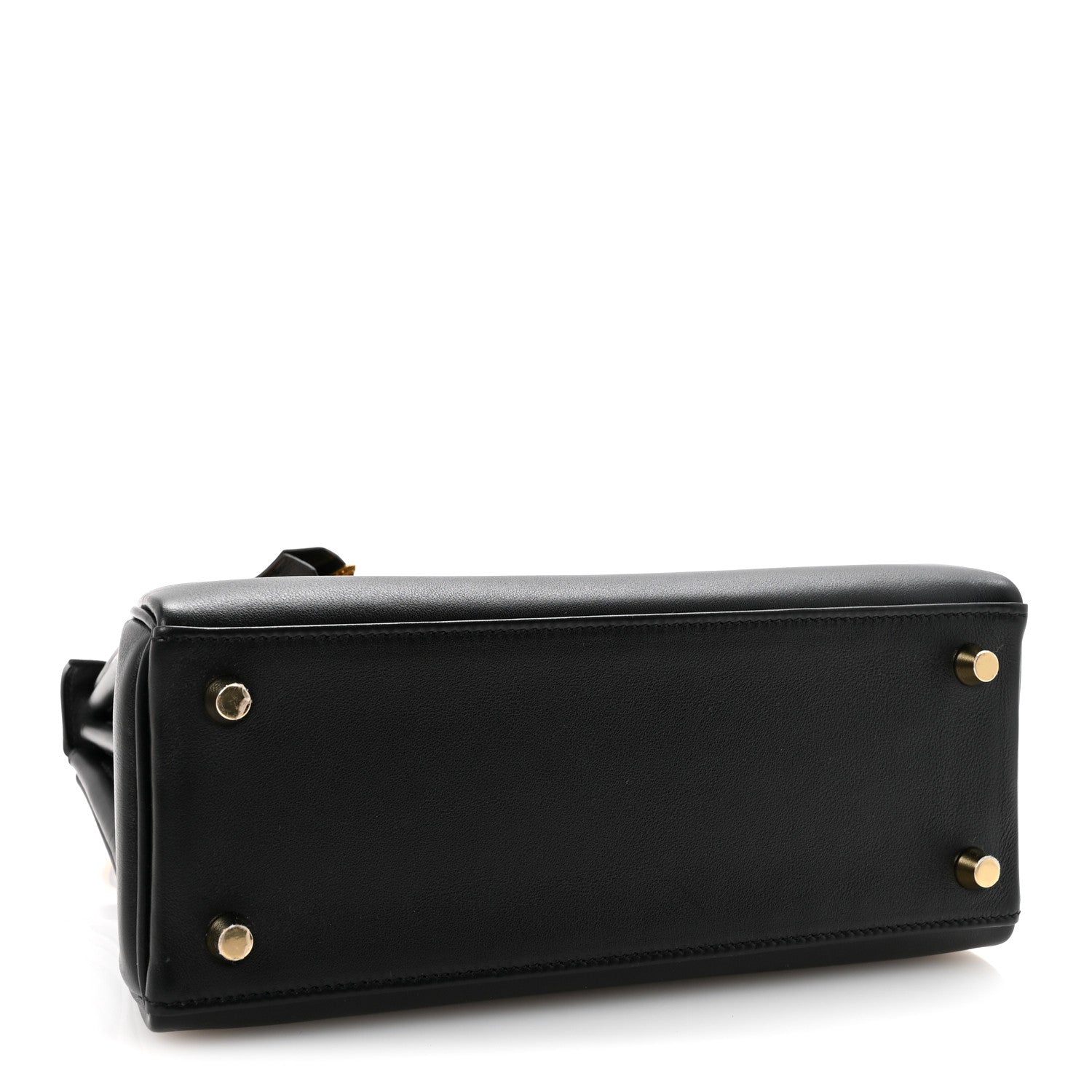 Hermes Cheri Calfskin Kelly Retourne 25 Black 4 of 10