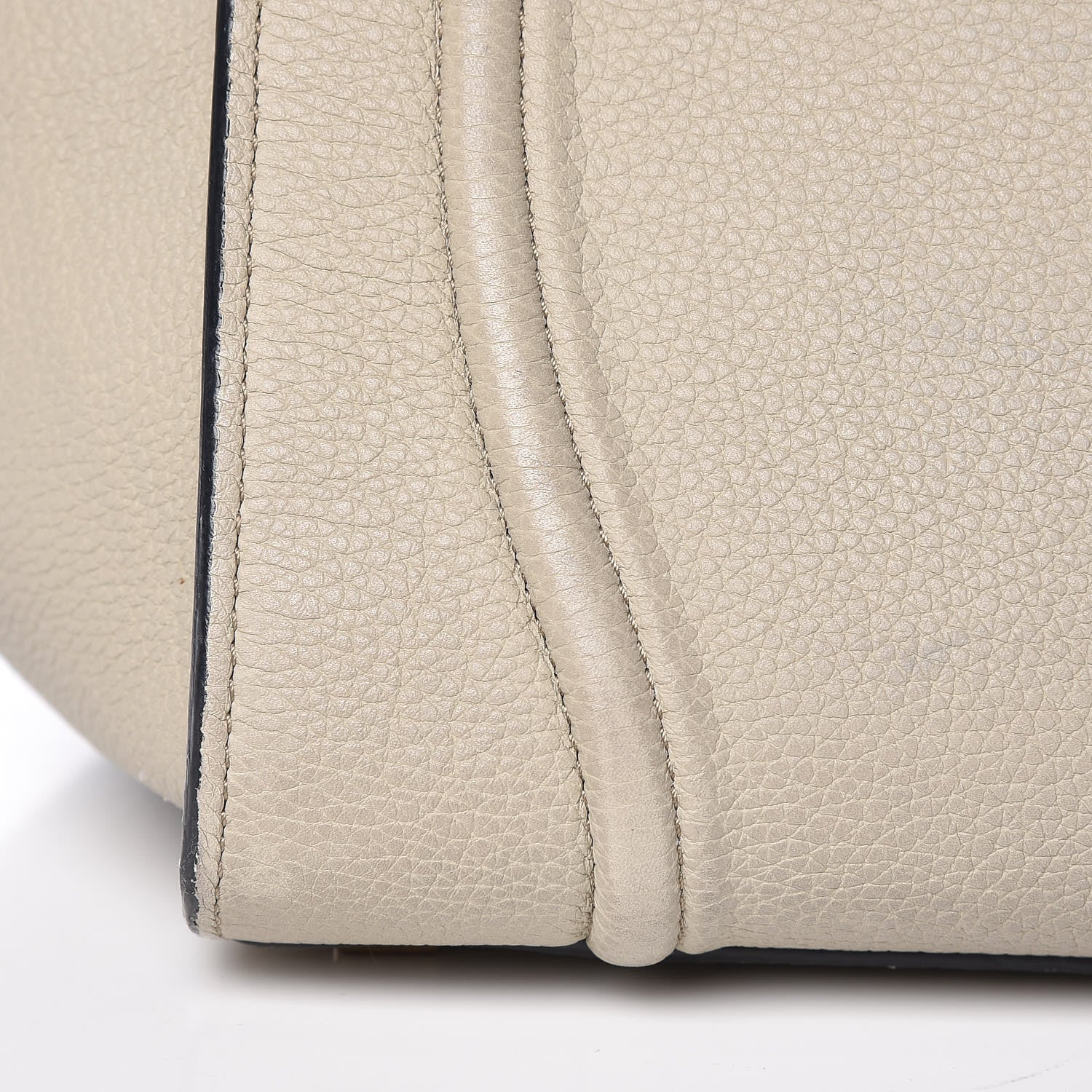 Celine Baby Grained Calfskin Medium Phantom Luggage Quartz 13 of 16