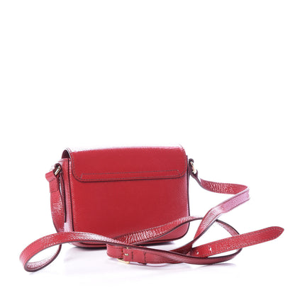 Burberry Patent London Mini Berkeley Crossbody Red 2 of 11