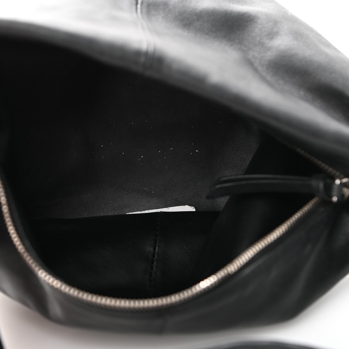 Calfskin Mini Double Knot Bag Black