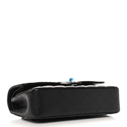 Chanel Caviar Quilted Medium Double Flap Black 3 of 8