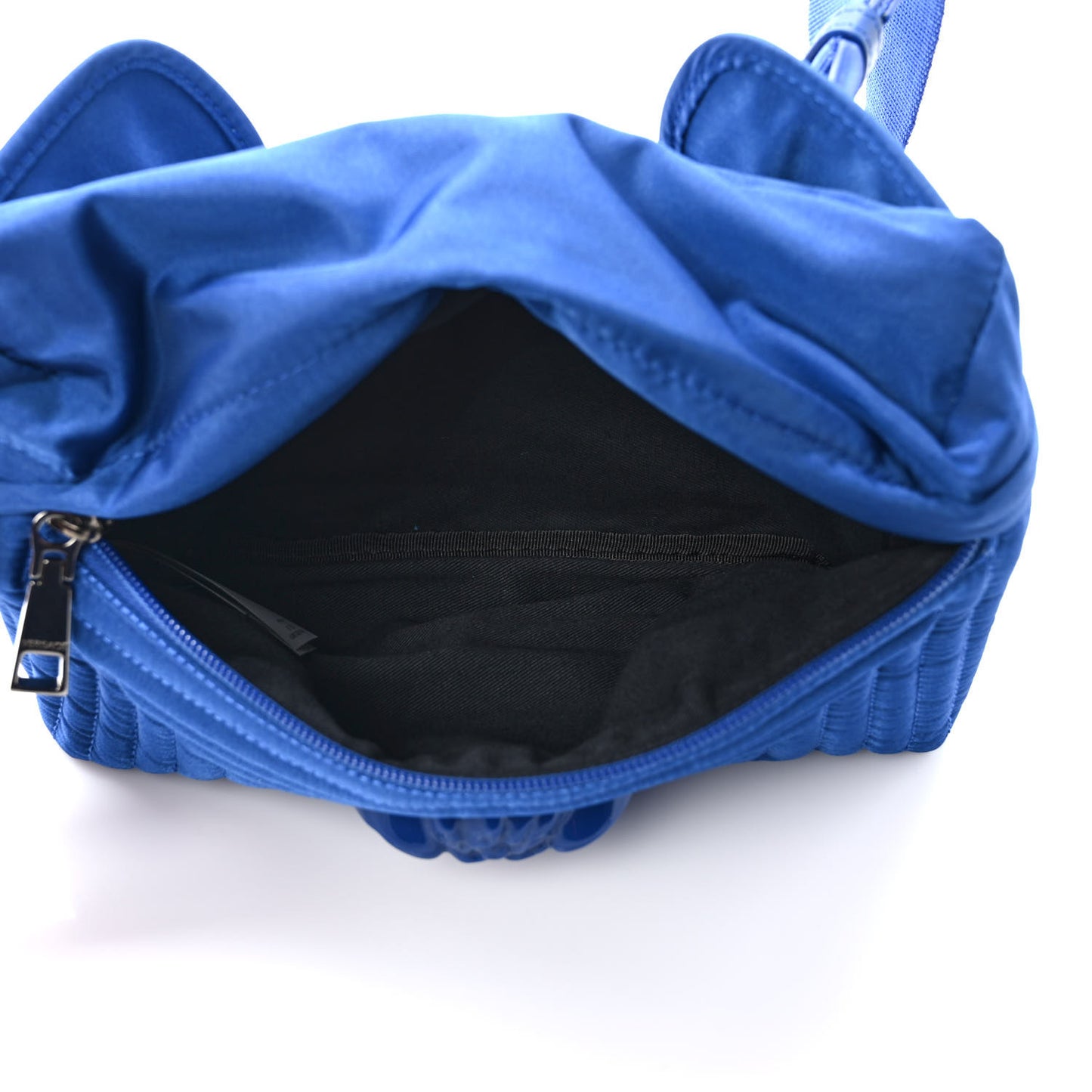 Nylon Palazzo Medusa Belt Bag Blue