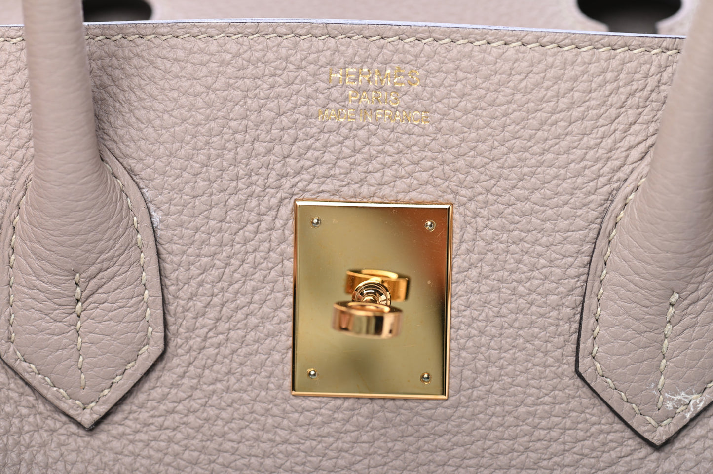 Togo Birkin 35 Gris Tourterelle
