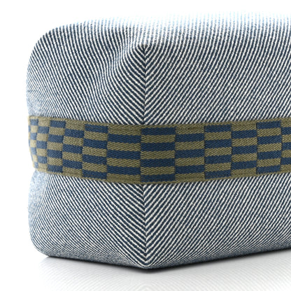 Hermes Wool Large Bride-A-Brac H Natte Pouch Bleu Abysse 8 of 9