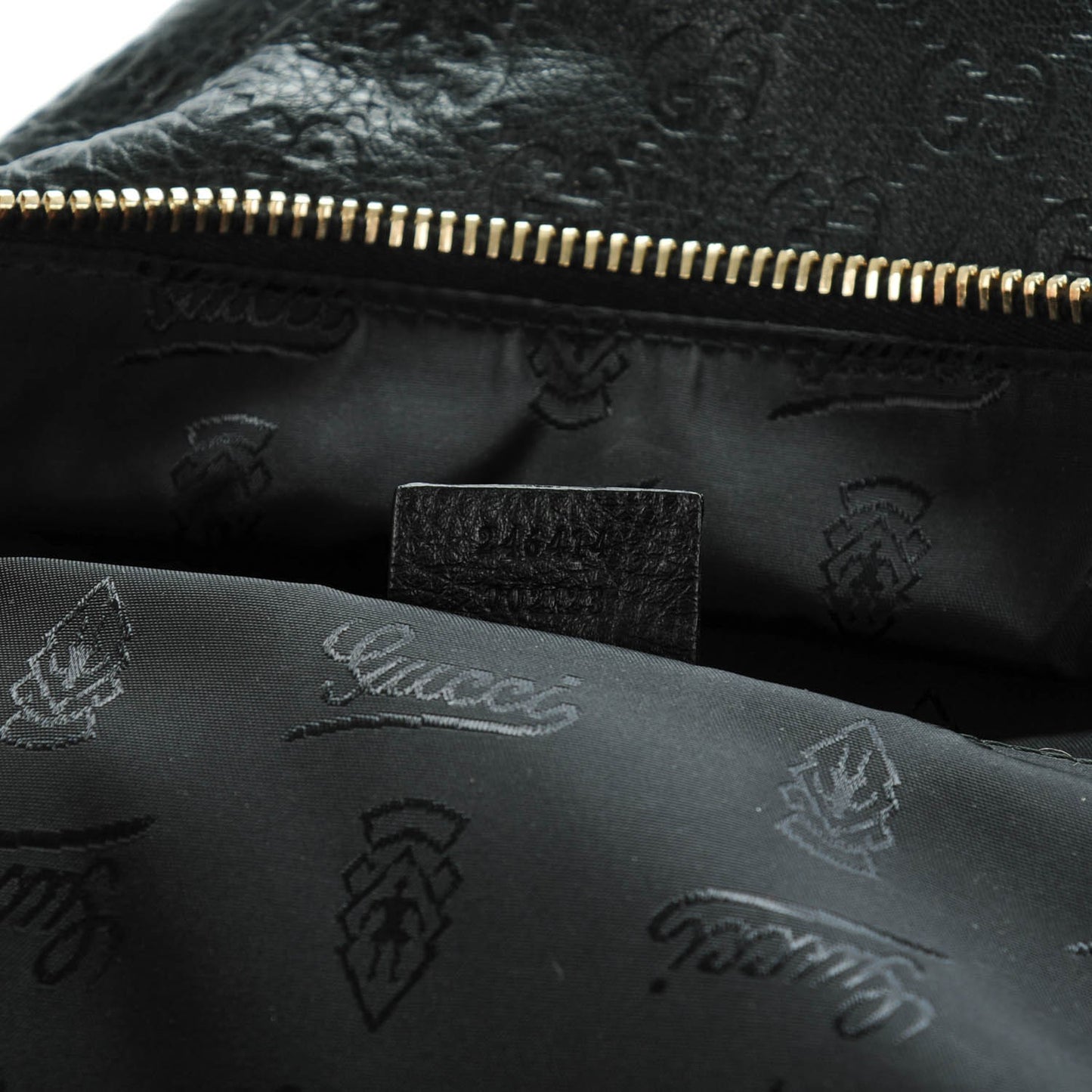 Guccissima Medium Classic Backpack Black