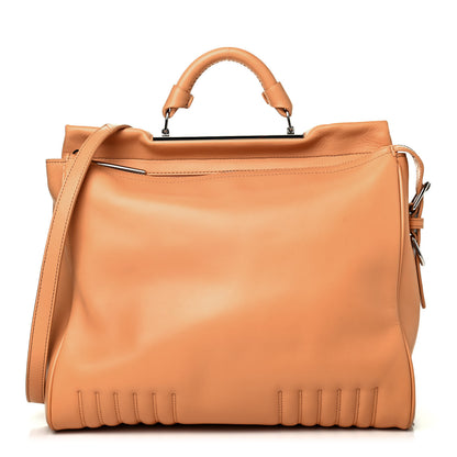 3.1 Phillip Lim Calfskin Large Ryder Satchel Tan 1 of 4