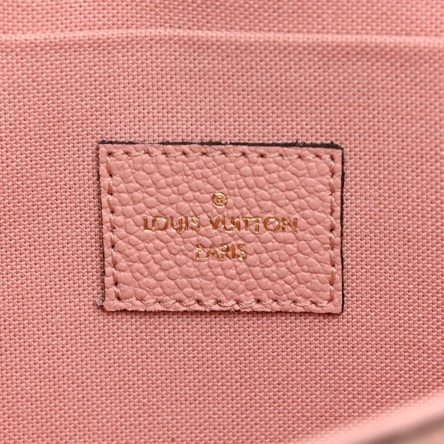 Louis Vuitton Empreinte Pochette Felicie Chain Wallet Rose Poudre 7 of 7