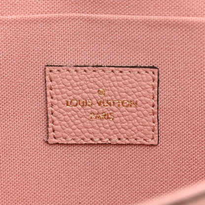 Louis Vuitton Empreinte Pochette Felicie Chain Wallet Rose Poudre 7 of 7