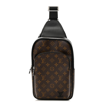Louis Vuitton Monogram Macassar Avenue Sling Bag NM 1 of 12
