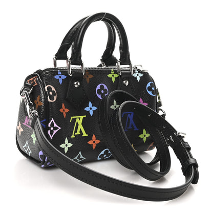 Louis Vuitton LV X TM Monogram Multicolor Nano Speedy Black 3 of 10
