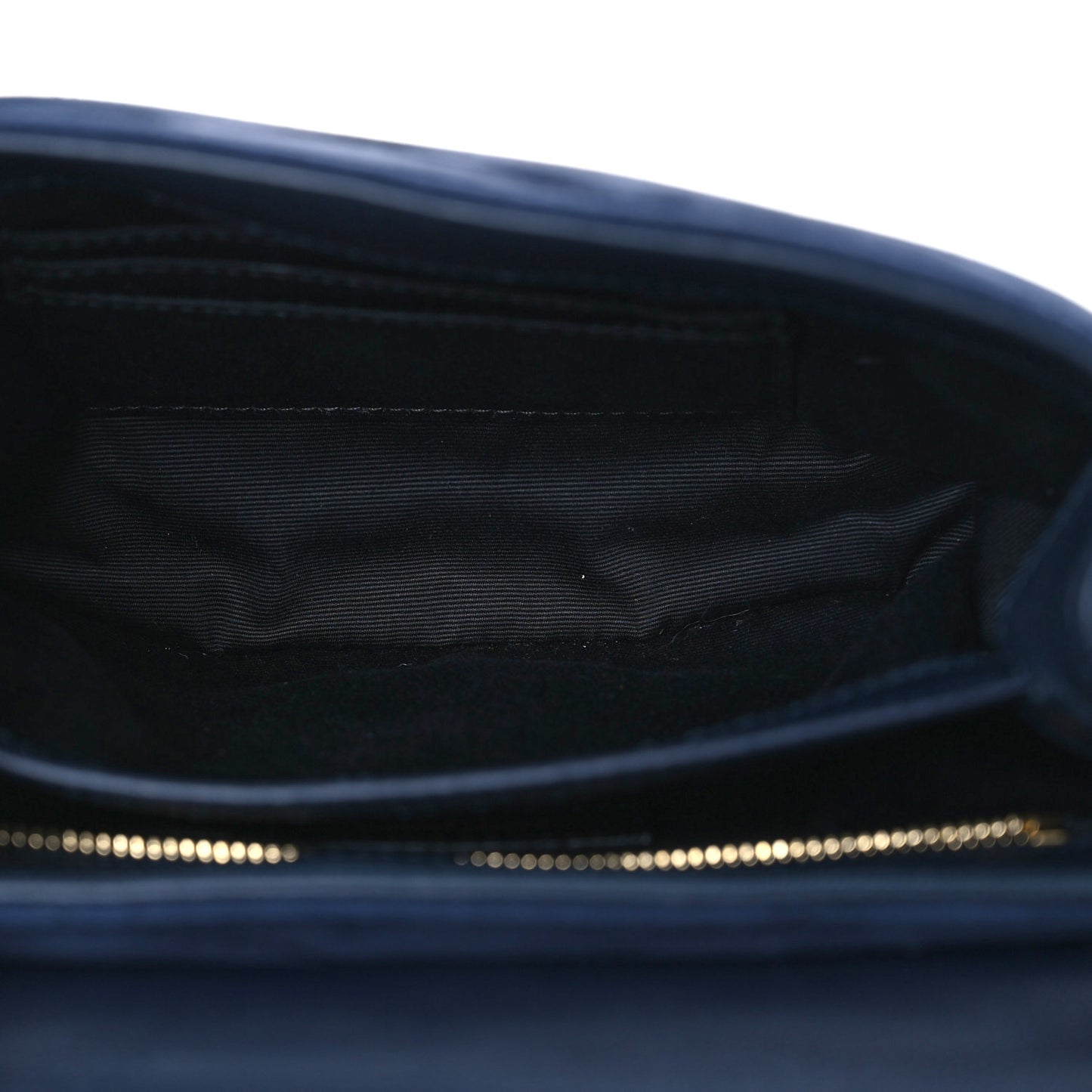 Suede Y Quilted Monogram Toy Loulou Crossbody Bag Navy