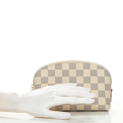 Louis Vuitton Damier Azur Cosmetic Pouch 2 of 6