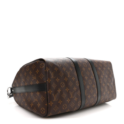 Louis Vuitton Monogram Macassar Keepall Bandouliere 45 3 of 8