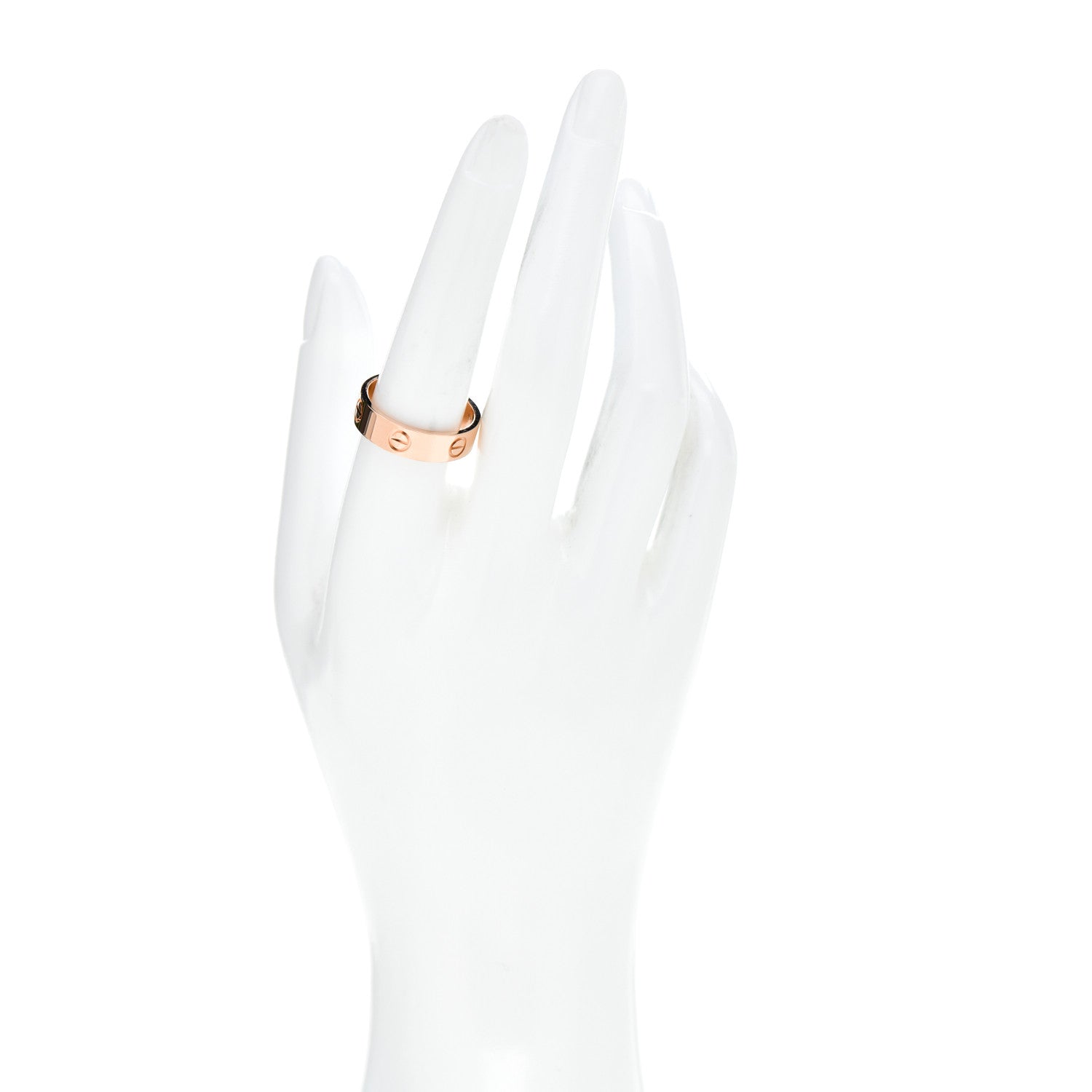 Cartier 18K Pink Gold 5.5mm LOVE Ring 58 8.25 2 of 4
