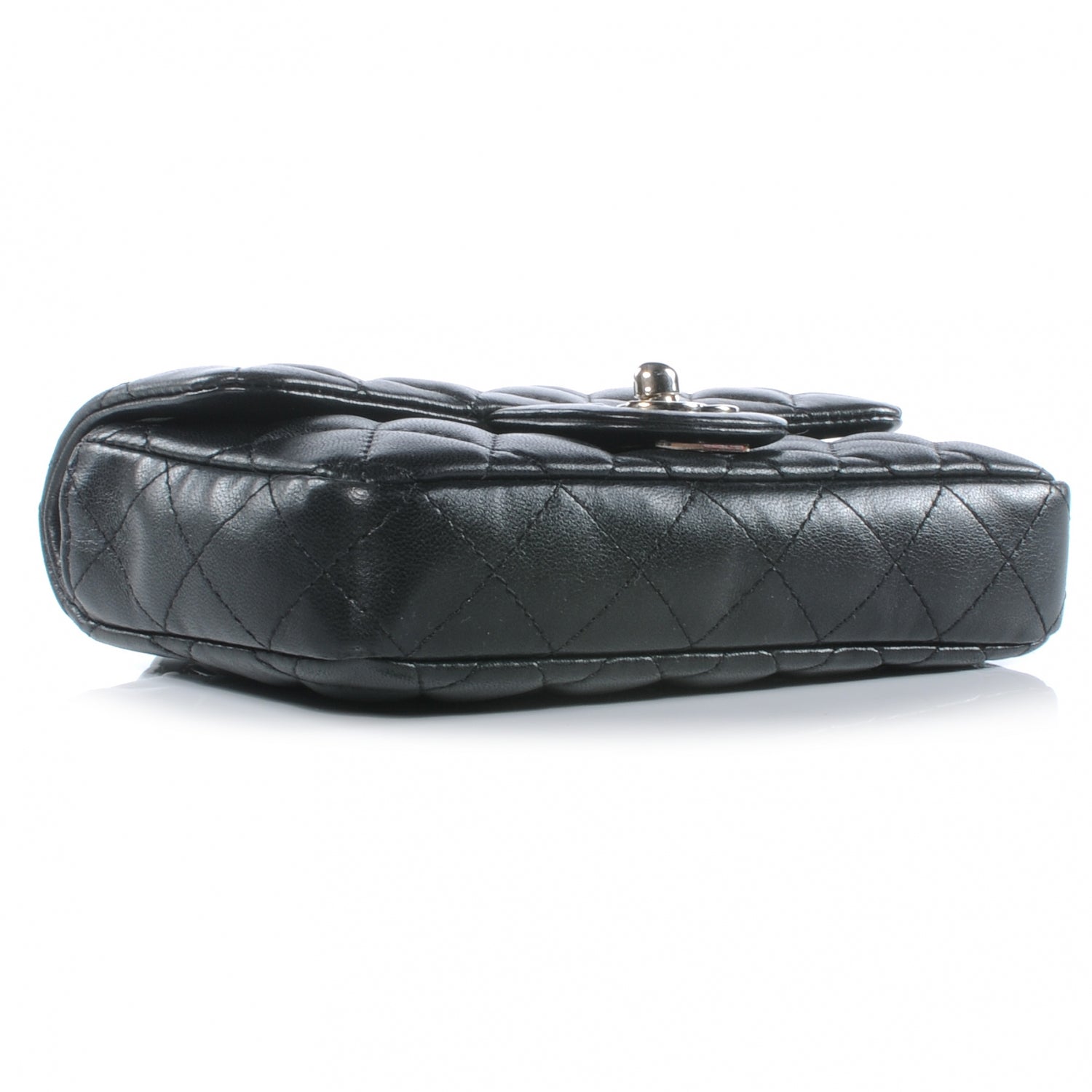 Chanel Lambskin Quilted Extra Mini Flap Black 4 of 7