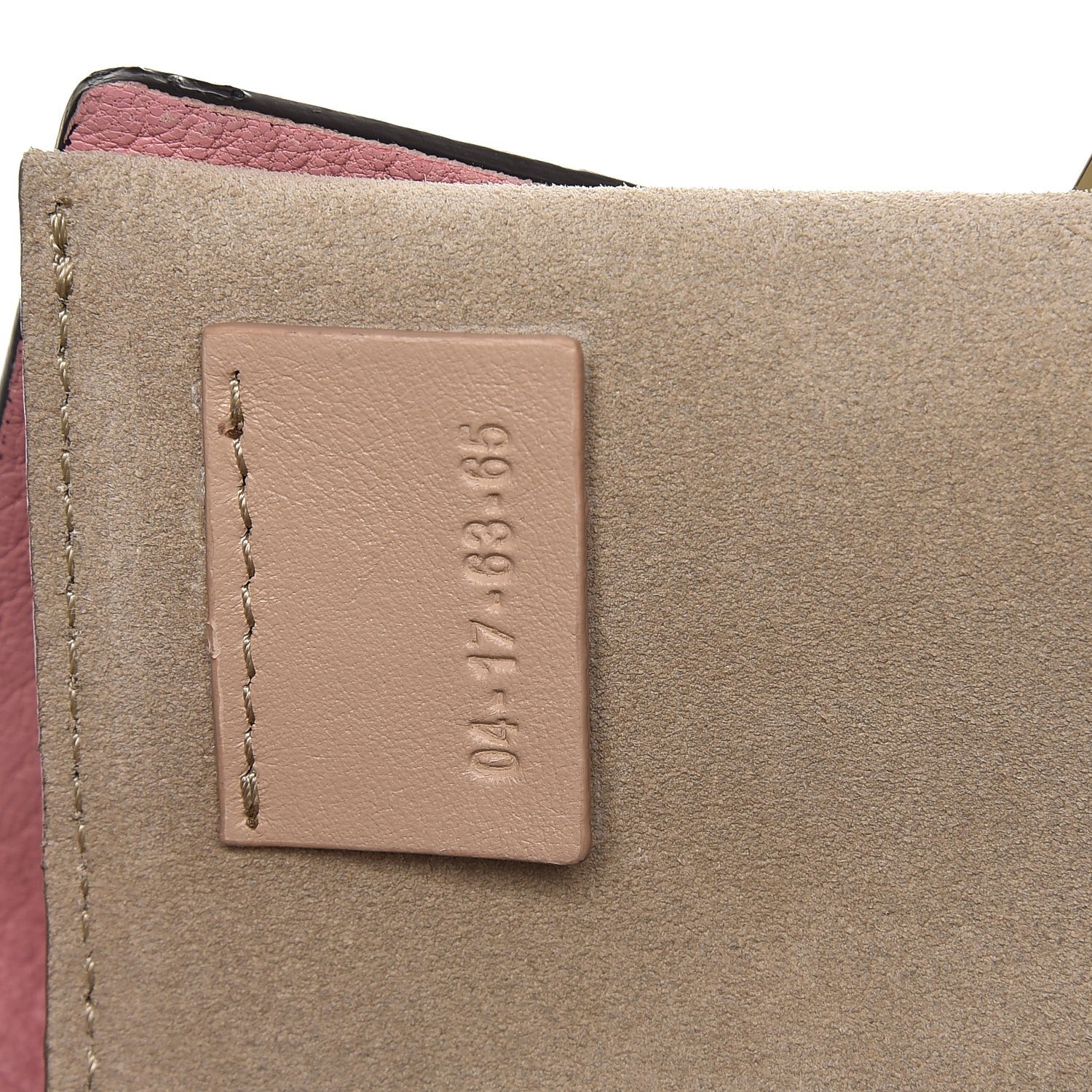 Chloe Grained Lambskin Mini Drew Shoulder Bag Washed Pink 7 of 7