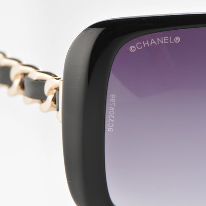 Chanel Chain Sunglasses 5208-Q Black 7 of 7