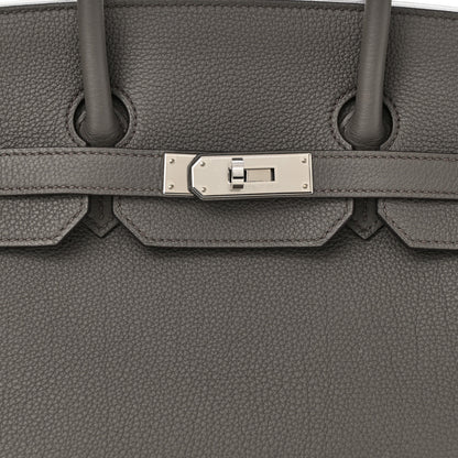 Hermes Togo Birkin 35 Etain 8 of 10