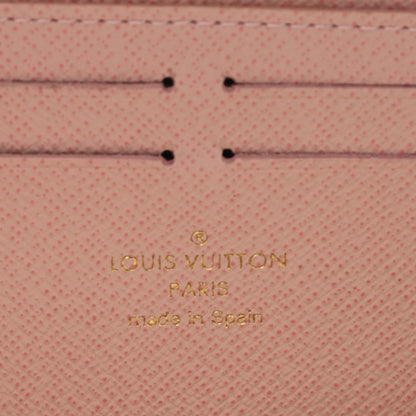Louis Vuitton Damier Azur Clemence Wallet Rose Ballerine 6 of 7