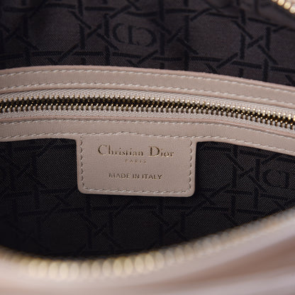 Christian Dior Lambskin Cannage Large Lady Dior Beige 6 of 11