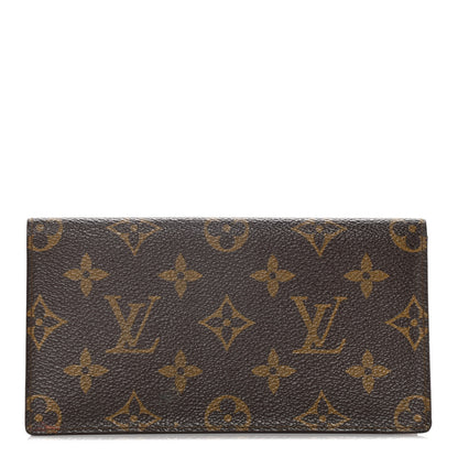 Louis Vuitton Monogram Simple Checkbook Holder Wallet Cover 1 of 17