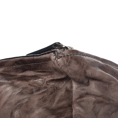 Givenchy Tumbled Sheepskin Mini Pandora Charcoal 9 of 10