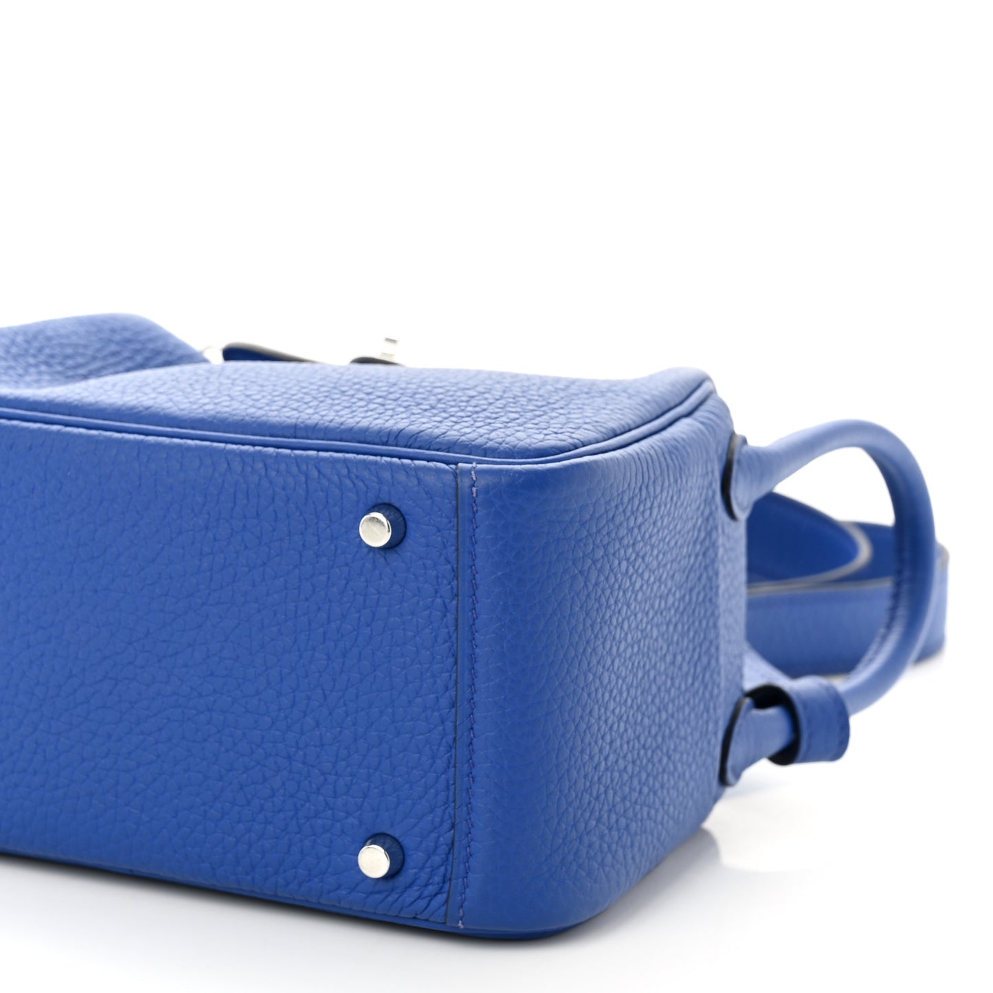 Taurillon Clemence Mini Lindy 20 Bleu Electrique