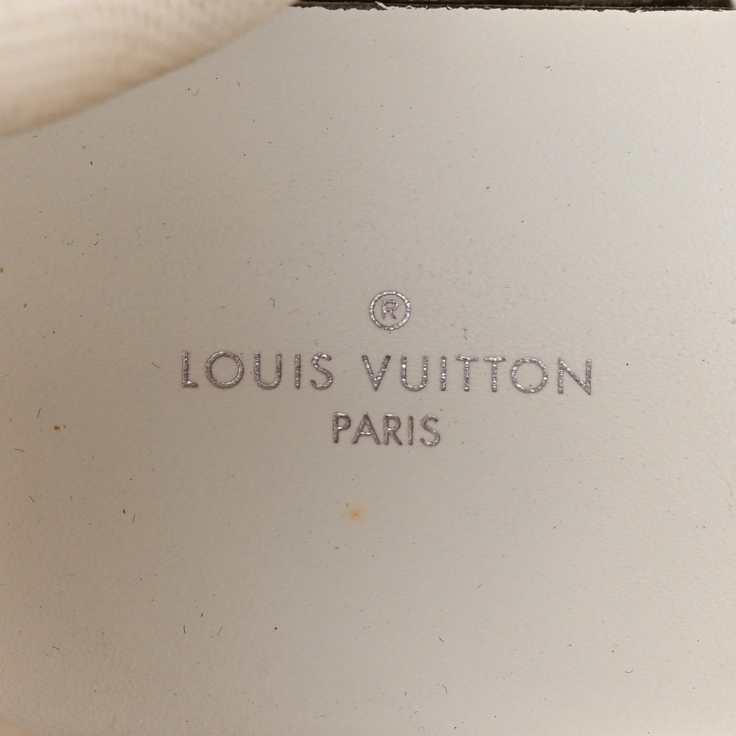 Louis Vuitton Metallic Calfskin Technical Nylon LV Archlight Sneakers 36 Gold White 7 of 9