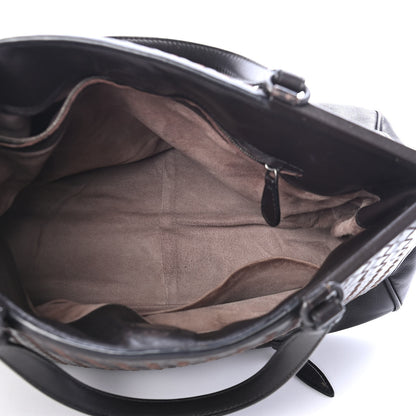 Bottega Veneta Nappa Intrecciato Satchel Black 5 of 12