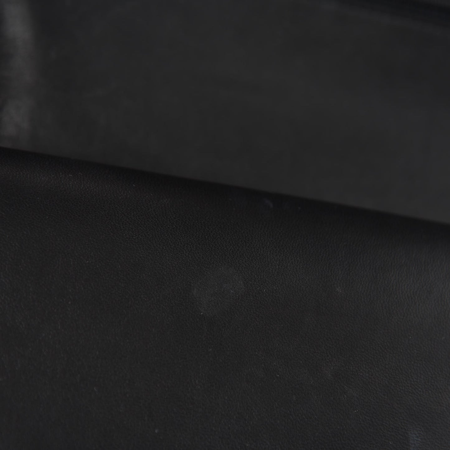 Lambskin Quilted Jumbo Double Flap Black