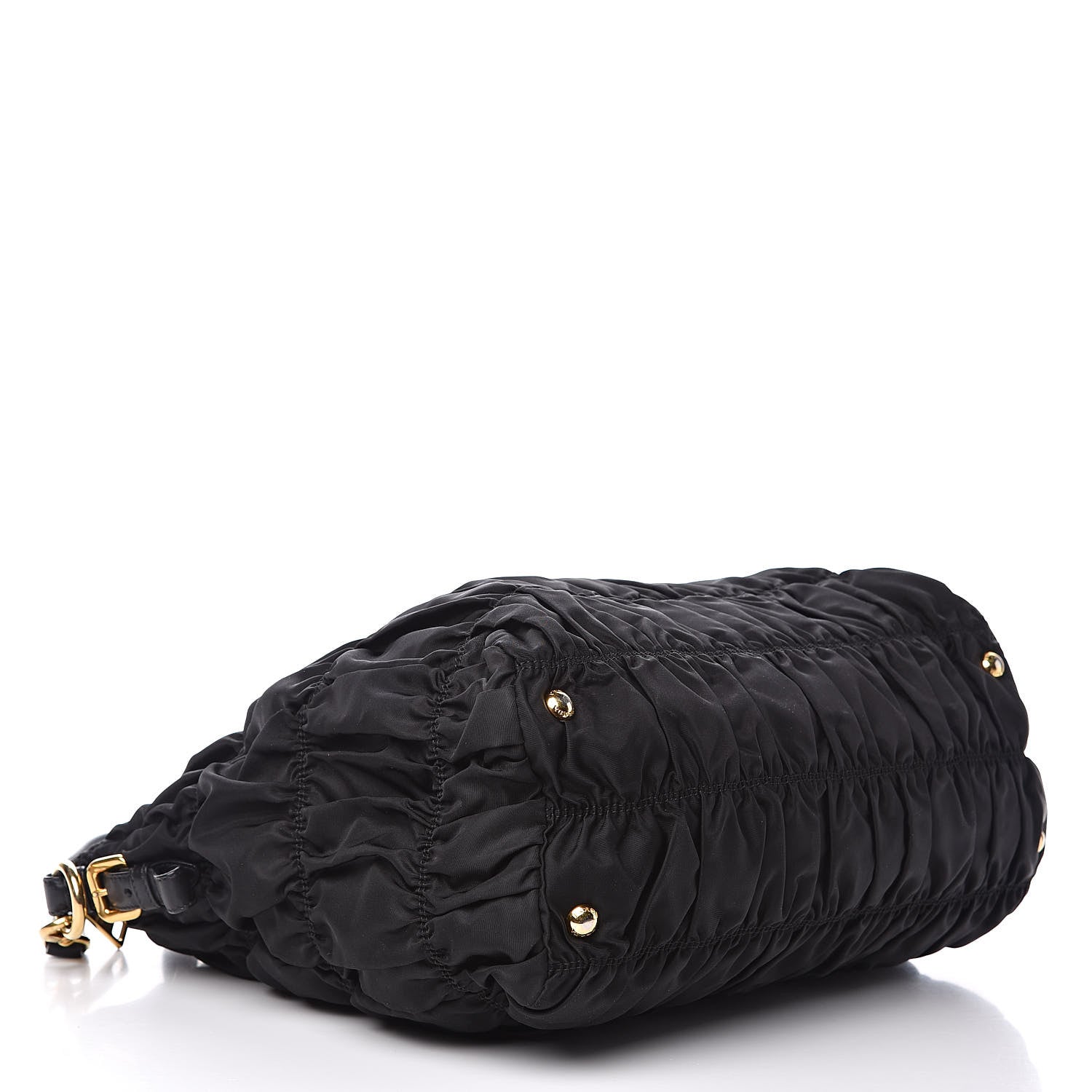Prada Tessuto Nylon Gaufre Tote Black 4 of 15