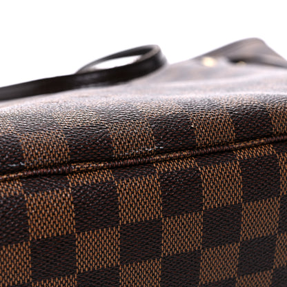 Louis Vuitton Damier Ebene Neo Neverfull MM Rose Ballerine 21 of 31