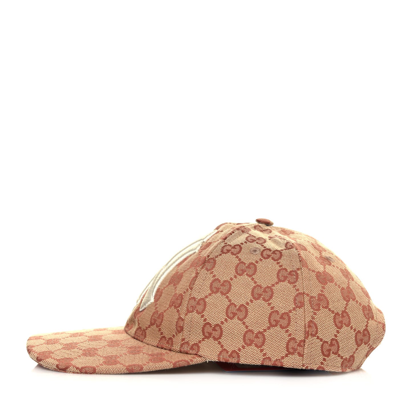 X MLB Monogram NY Yankees Baseball Hat 55-59 Beige Ruggine