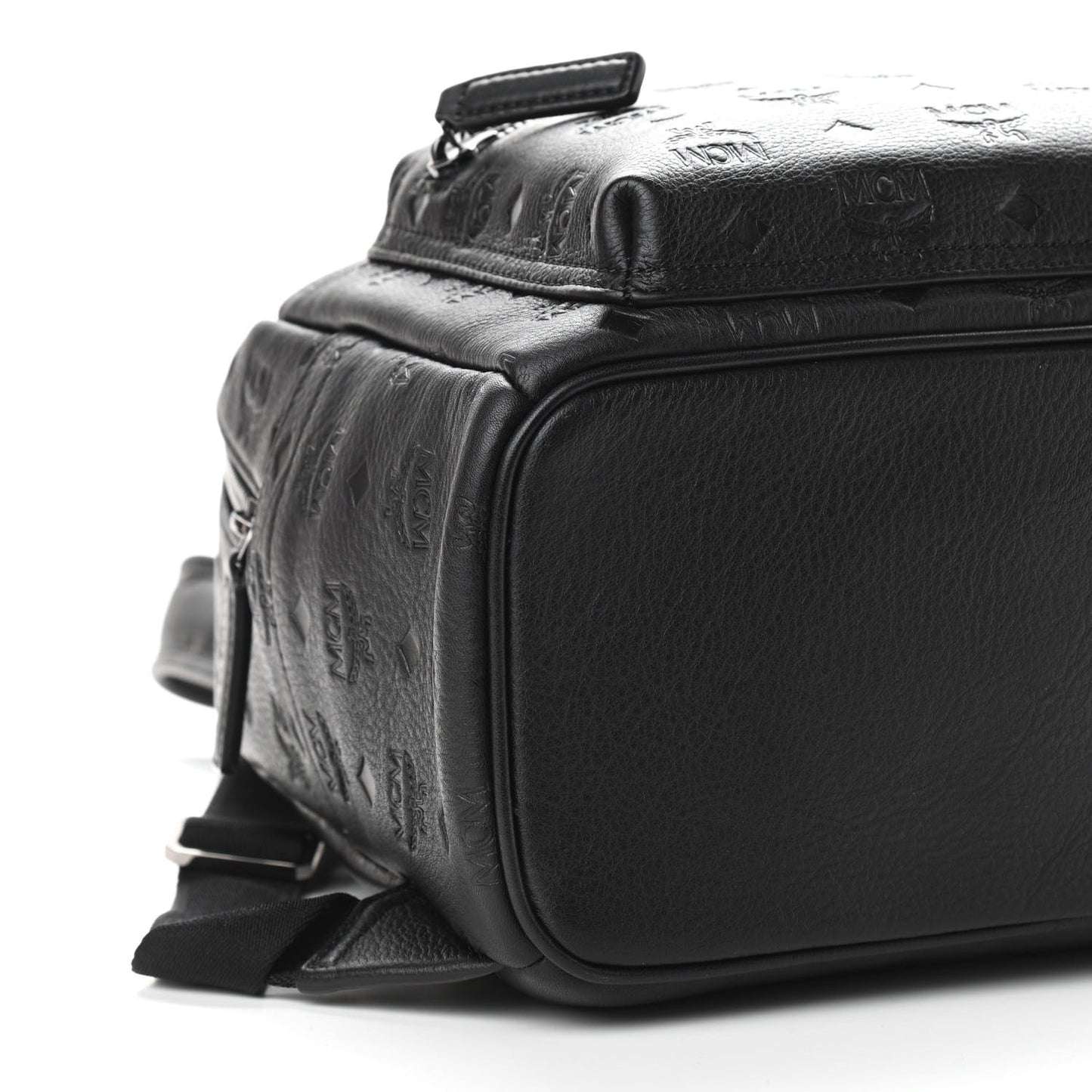 Calfskin Ottomar Small Stark Backpack Black