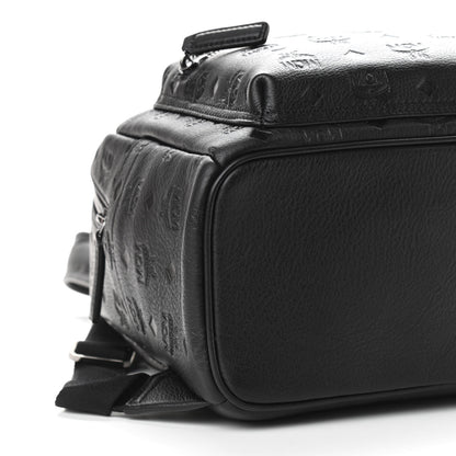 MCM Calfskin Ottomar Small Stark Backpack Black 8 of 9