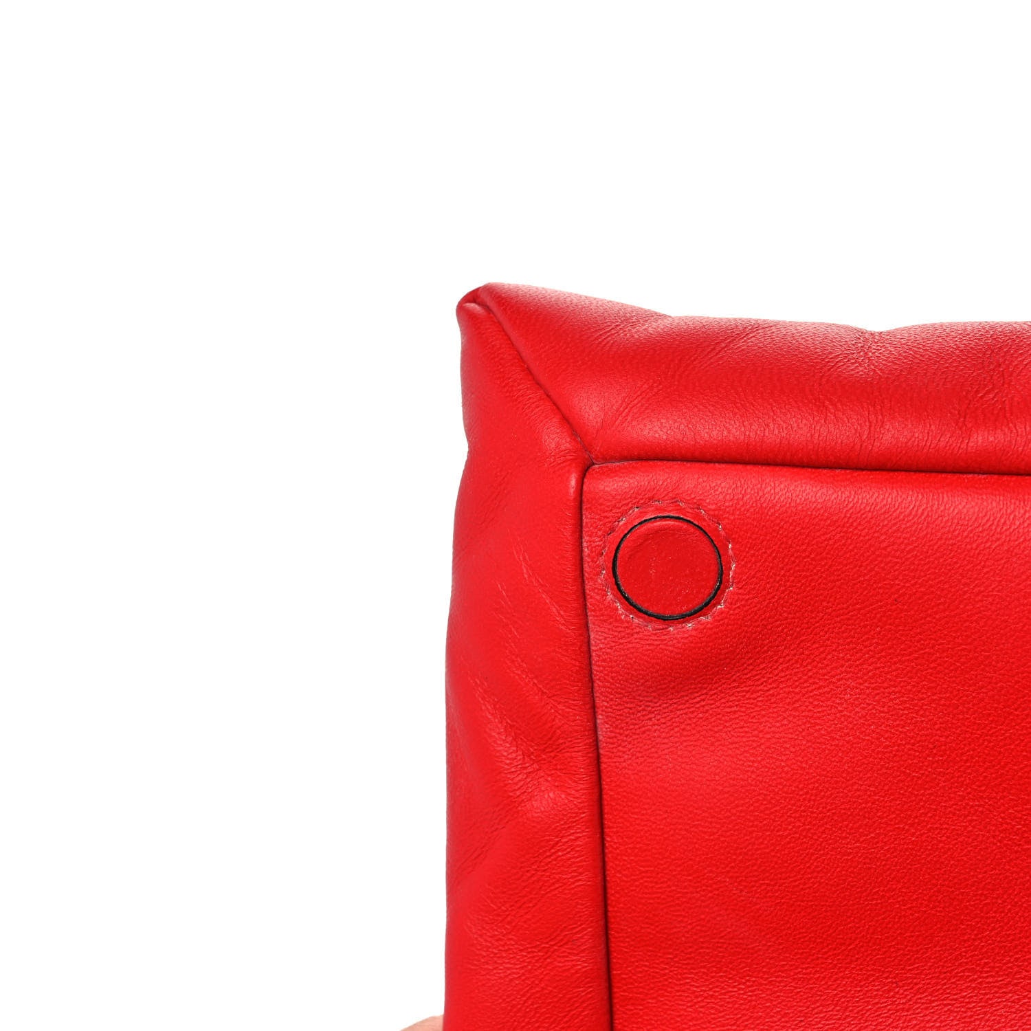 Lanvin Lambskin Sugar Flap Shoulder Bag Red 15 of 16
