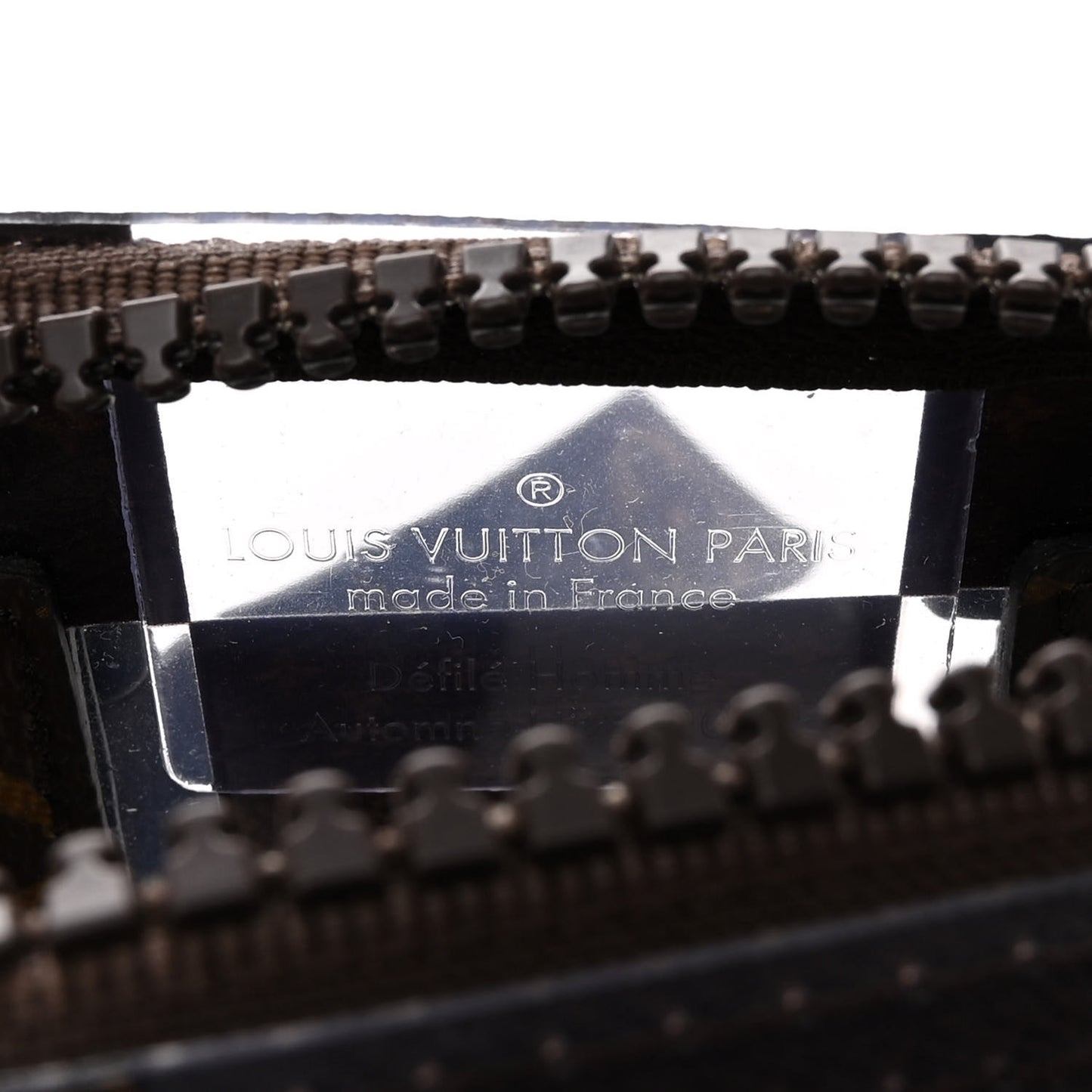 PVC Monogram Chess Keepall Bandouliere 25