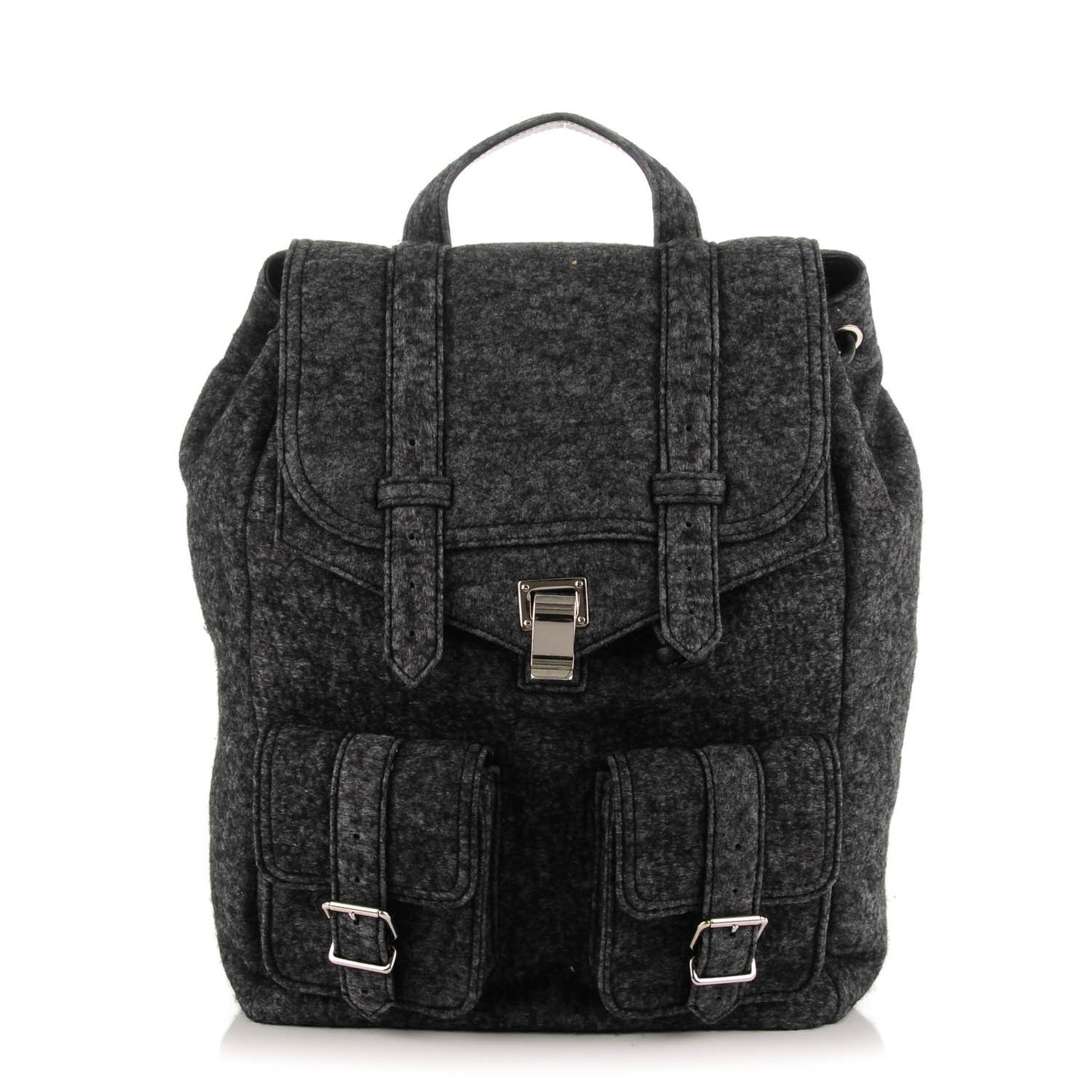 Melange Felt Buffalo PS1 Backpack Charcoal