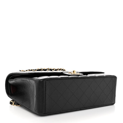 Chanel Caviar Quilted Maxi Double Flap Black 4 of 10
