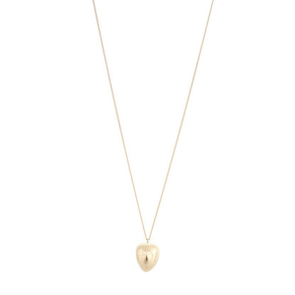 Tiffany Vintage 18K Yellow Gold Angela Cummings Heart Pendant Necklace 1 of 5