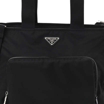 Prada Nylon Vela Baby Bag Black 9 of 11