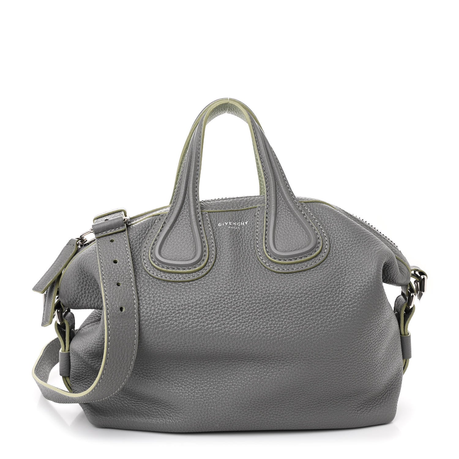 Givenchy Pebbled Calfskin Small Nightingale Pearl Grey 1 of 11
