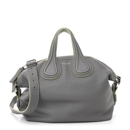 Givenchy Pebbled Calfskin Small Nightingale Pearl Grey 1 of 11