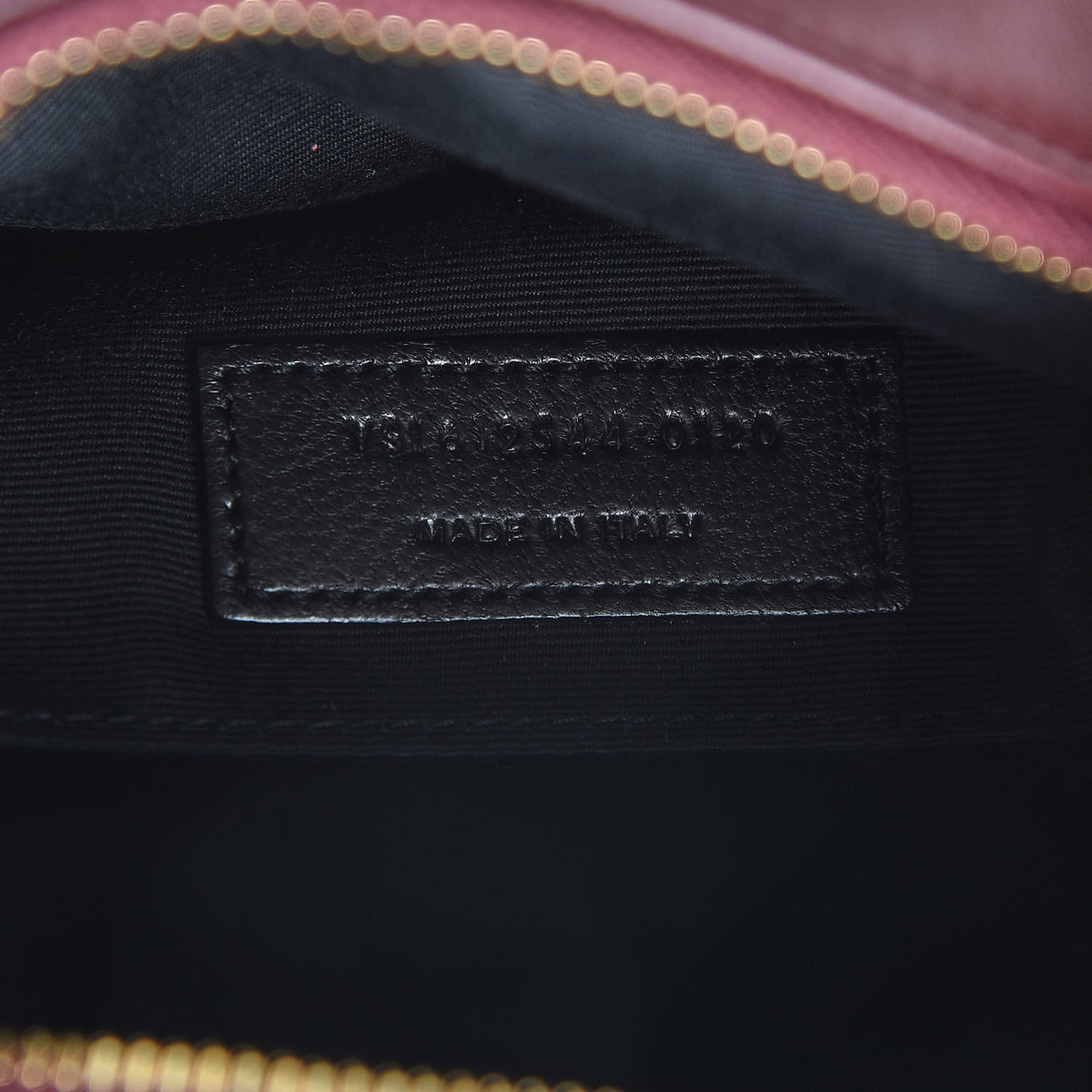 Calfskin Matelasse Monogram Lou Camera Bag Dark Legion Red