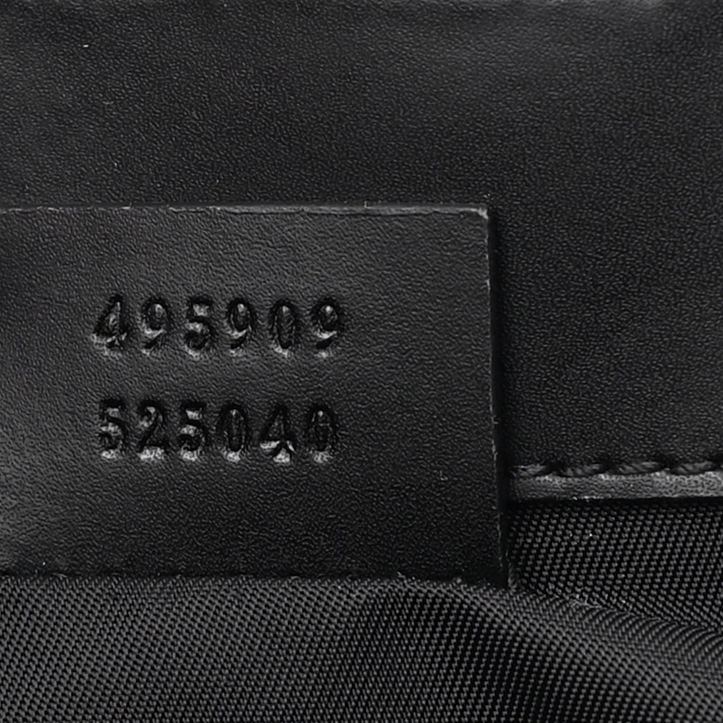 GG Supreme Monogram Web Messenger Diaper Bag Black Grey